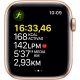 Apple Watch SE (2021) GPS 44mm Oro Cassa in alluminio cinturino Sport - Starlight