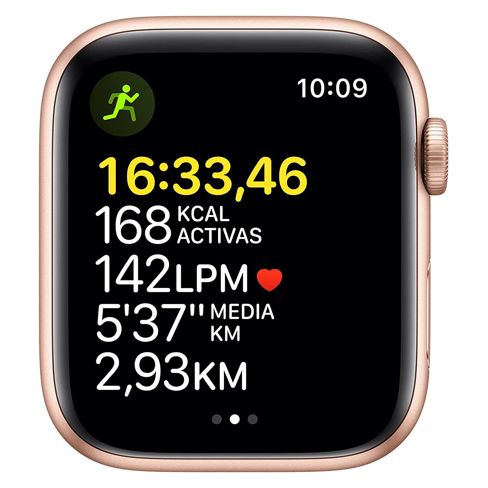 Apple Watch SE (2021) GPS 44mm Oro Cassa in alluminio Sport Band ...