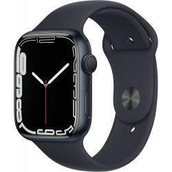 Apple Watch Series 7 GPS 45mm Cassa in alluminio cinturino Sport - Nero Midnight
