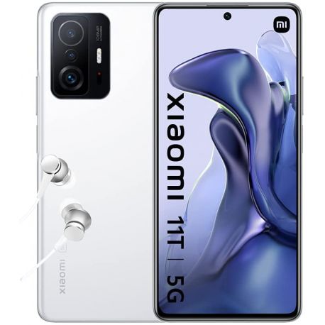 Smartphone Xiaomi 11T 5G Dual Sim 8GB RAM 256GB Bianco