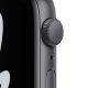 Apple Watch SE (2021) GPS Nike 44mm Grigio alluminio cinturino Sport - Nero