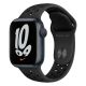 Apple Watch Series 7 Nike GPS 45mm Midnight Cassa alluminio cinturino Sport Nero