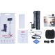 SIRUI DUKEN Switch-X Gimbal (grigio scuro) + obiettivo anamorfico per smartphone