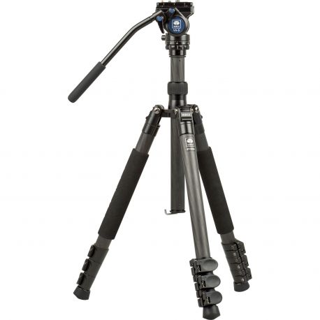 SIRUI ET-2204 Treppiedi in carbonio con testa video VA-5