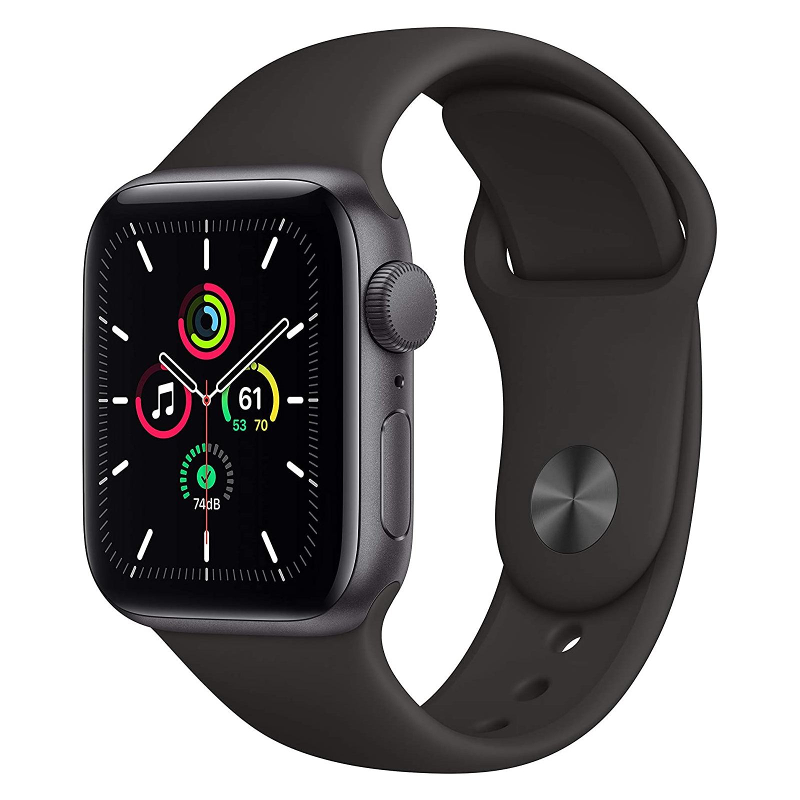 Apple Watch SE (2021) GPS 44mm Grigio alluminio Sport Band - Midnight