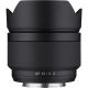 Obiettivo Samyang AF AutoFocus 12mm f/2 per mirrorless Fujifilm X