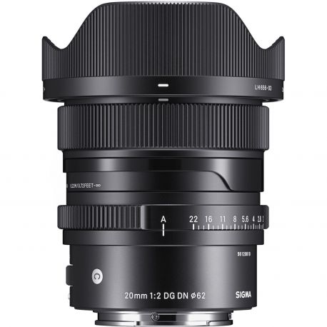 Obiettivo Sigma 20mm F2 DG DN Contemporary per mirrorless Sony E
