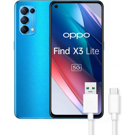 Smartphone Oppo Find X3 Lite 5G Dual Sim 8GB RAM 128GB Blue