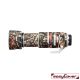 easyCover custodia protettiva forest mimetico in neoprene per Canon RF 100-500mm lens oak