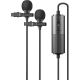 Godox LMD-40C Dual Microfono Omni-direzionale Lavalier per fotocamere e smartphone