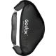 Godox SFUV4040 softbox 40x40cm per flash da esterno + staffa S-type + custodia