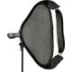 Godox SFUV4040 softbox 40x40cm per flash da esterno + staffa S-type + custodia