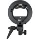 Godox SFUV4040 softbox 40x40cm per flash da esterno + staffa S-type + custodia