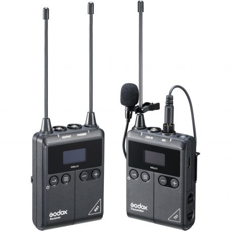 Godox WMic S1 Kit trasmettitore + ricevitore wireless per microfono sistema Wmic