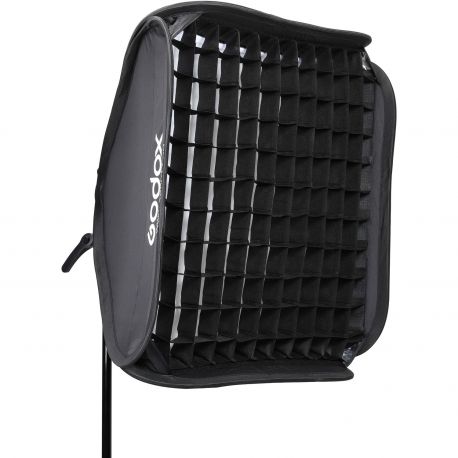 Godox SGGV6060 softbox 60x60cm per flash da esterno + griglia + staffa S2 type + custodia