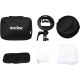 Godox SGGV6060 softbox 60x60cm per flash da esterno + griglia + staffa S2 type + custodia