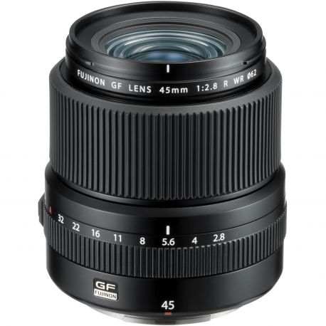 Obiettivo FUJINON GF 45mm f2.8 R WR per mirrorless Fujifilm medio formato