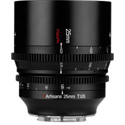 Obiettivo 7Artisans 25mm T1.05 APS-C VISION CINE per mirrorless Fujifilm X