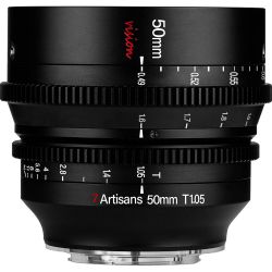 Obiettivo 7Artisans 50mm T1.05 APS-C VISION CINE per mirrorless Fujifilm X