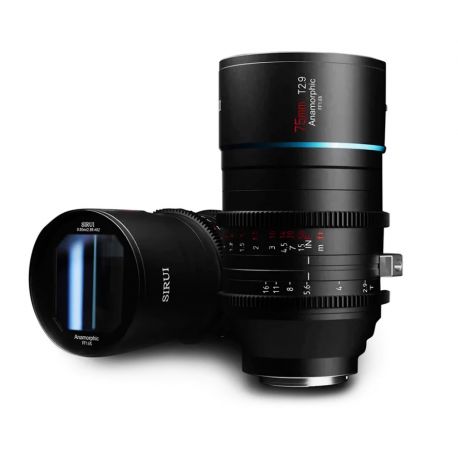 SIRUI Obiettivo 75mm T2.9 1.6x Anamorfico full frame per mirrorless Sony E