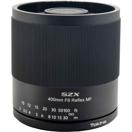 Obiettivo Tokina SZX Super Tele 400mm F8 Reflex MF attacco Sony E-Mount