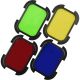 Godox griglia a nido d'ape + gelatine colorate BD07 per flash AD200