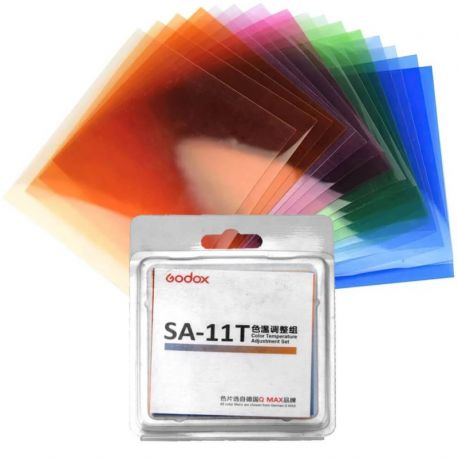 Godox Color SA-11T kit 16 gelatine colorate per faretto LED S30