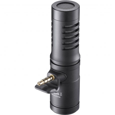 Godox Geniusmic Microfono direzionale compatto per smartphone con connettore TRRS da 3,5 mm