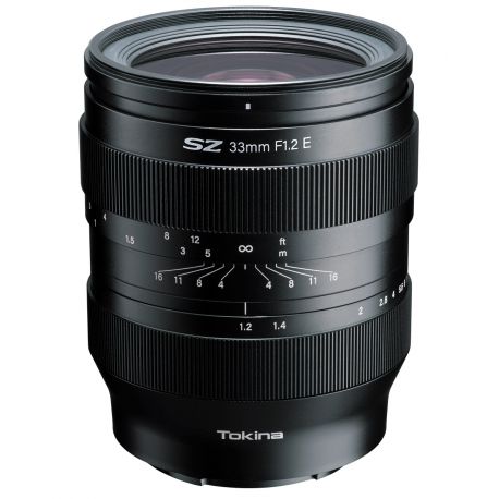 Obiettivo Tokina SZ 33mm f/1.2 S per mirrorless Sony