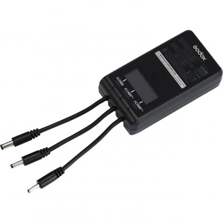 Godox UC-46 caricatore per batterie WB400P (AD400Pro) WB87 (AD600) WB26 (AD600Pro)