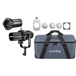 Godox VSA-19K Spotlight Kit di fissaggio per faretti LED + Lente da 19°