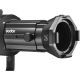 Godox VSA-26K Spotlight Kit di fissaggio per faretti LED + Lente da 26°
