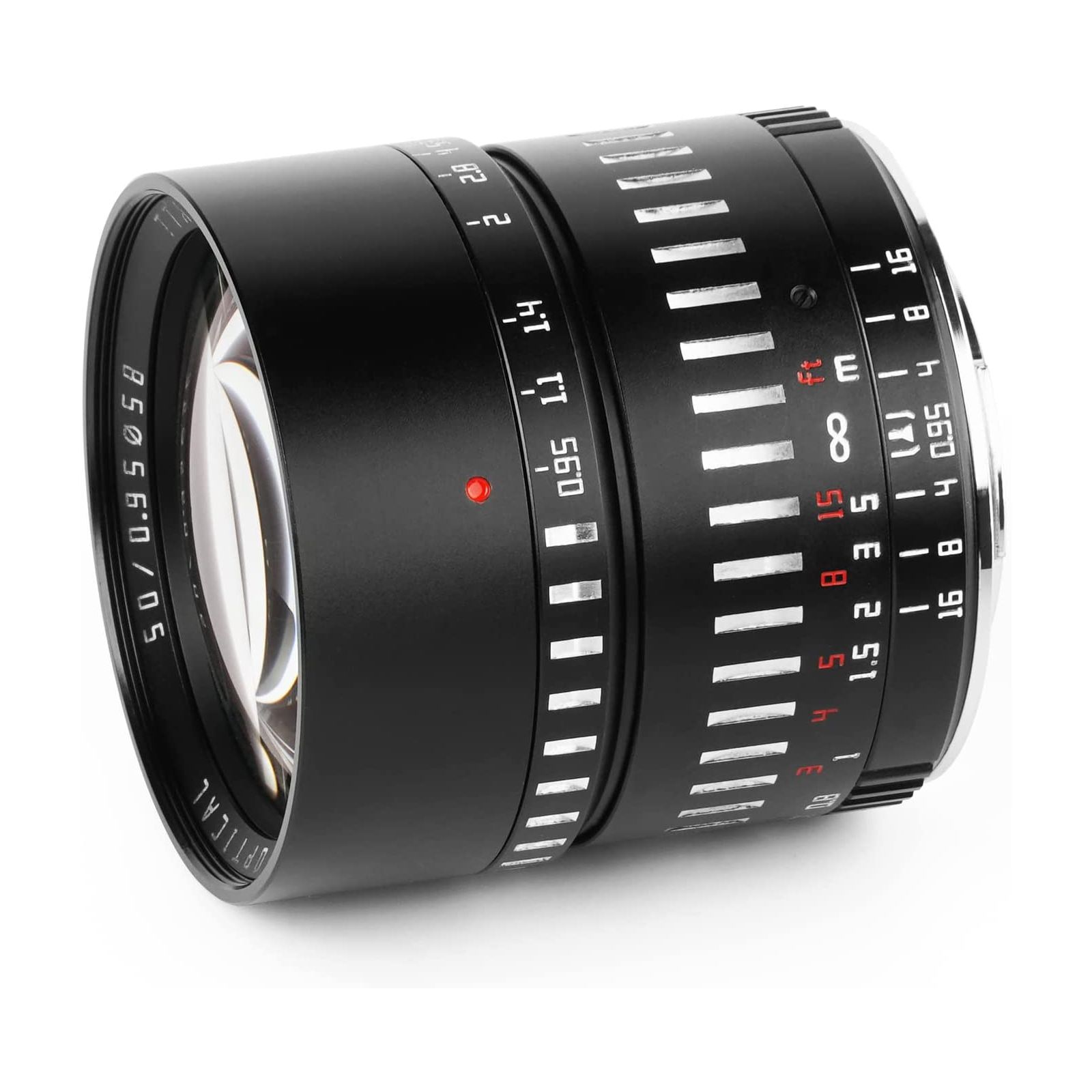 TTArtisan 50mm F2 Obiettivo Manuale Per Sony E-Mount, Full Frame E APS-C, Compatto E Leggero, Messa A Fuoco Manuale, Nero