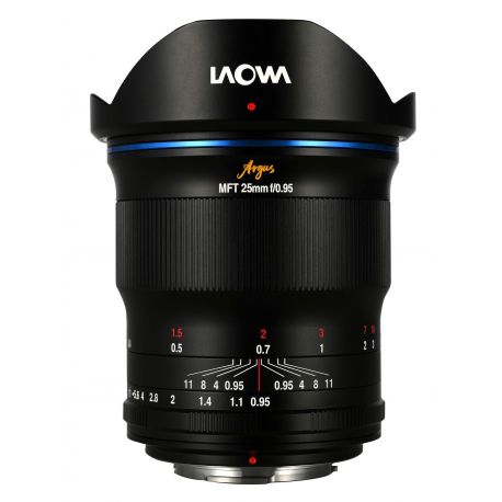 Obiettivo Laowa Venus Argus MFT 25mm F0.95 APO attacco Micro Quattro Terzi
