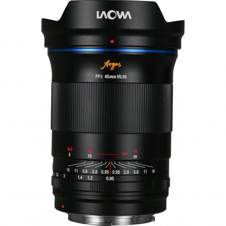 Obiettivo Laowa Venus Argus FFII 45mm F0.95 per mirrorless Canon RF