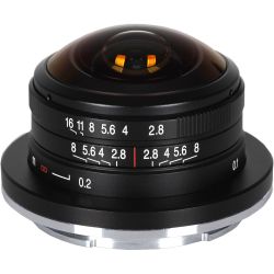Obiettivo Laowa Venus CF 4mm F2.8 Circular Fisheye per Canon EOS M