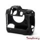 easyCover custodia protettiva in silicone nera per Nikon