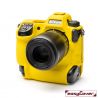 easyCover custodia protettiva in silicone gialla per Nikon