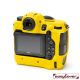 easyCover custodia protettiva in silicone gialla per Nikon