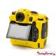 easyCover custodia protettiva in silicone gialla per Nikon