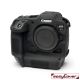 easyCover custodia protettiva in silicone nera per Canon EOS R3