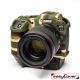 easyCover custodia protettiva in silicone camouflage per Canon EOS R3