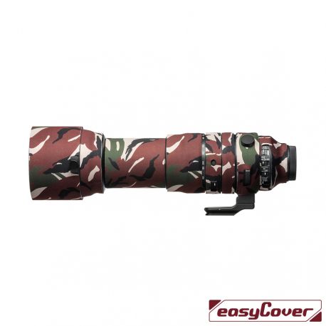 easyCover custodia in neoprene verde per Sigma 150-600mm Sports (Sony e L-Mount) Lens Oak