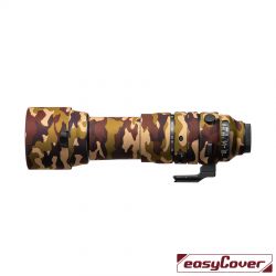 easyCover custodia in neoprene marrone mimetica per Sigma 150-600mm Sports (Sony e L-Mount) Lens Oak