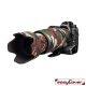 easyCover custodia in neoprene verde mimetica per obiettivo Nikon Z 100-400mm f/4.5-5.6 VR S Lens Oak