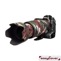 easyCover custodia in neoprene verde mimetica per obiettivo Nikon Z 100-400mm f/4.5-5.6 VR S Lens Oak