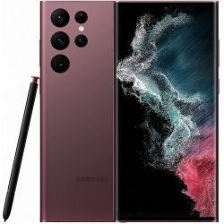Smartphone Samsung Galaxy S22 Ultra S908 5G Dual Sim 8GB RAM 128GB Color Borgogna
