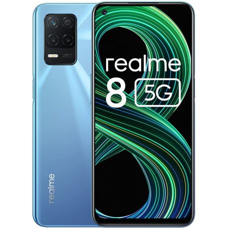 Smartphone Realme 8 5G Dual Sim 6GB RAM 128GB Supersonic Blue