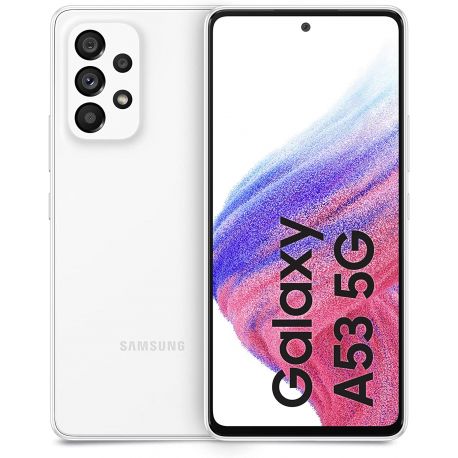 Smartphone Samsung Galaxy A53 5G A536 Dual Sim 6GB RAM 128GB Bianco