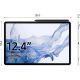 Tablet Samsung Galaxy Tab S8+ X800 12.4 WiFi 8GB RAM 128GB Silver